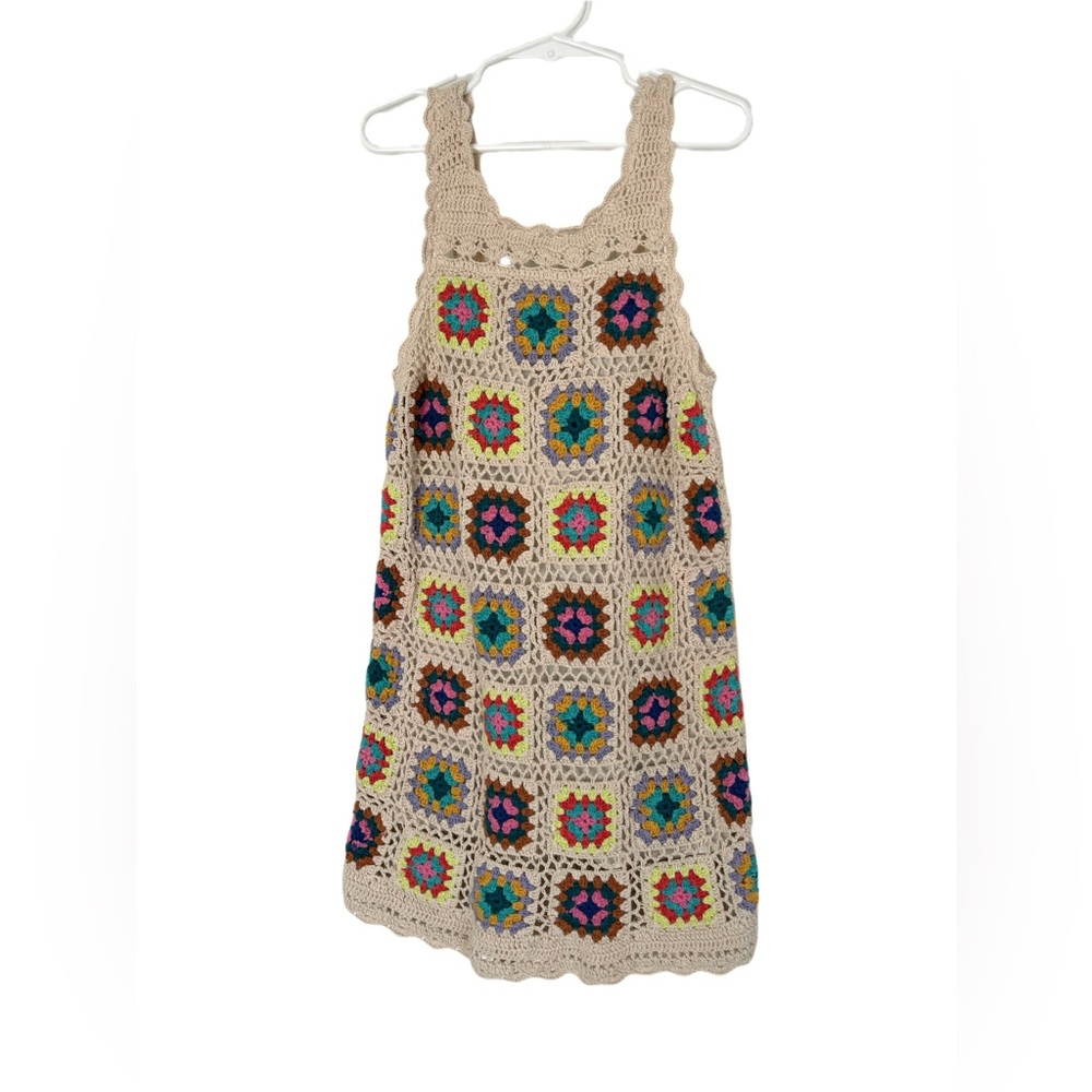 Girls ZARA Crocheted Dress